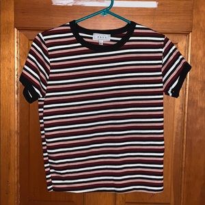 Stripped short sleeve